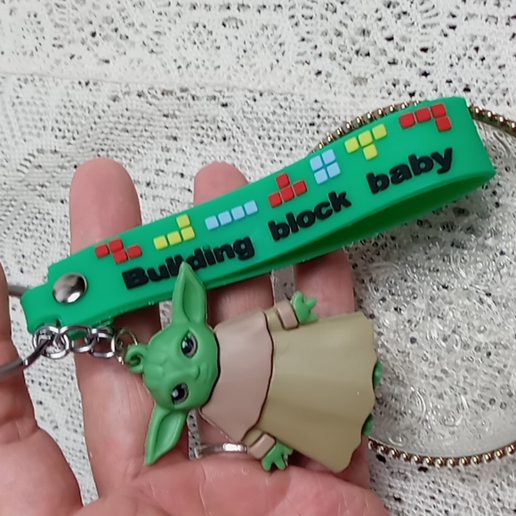 🆕 Starwars Baby yoda Keychain - Picture 5 of 5